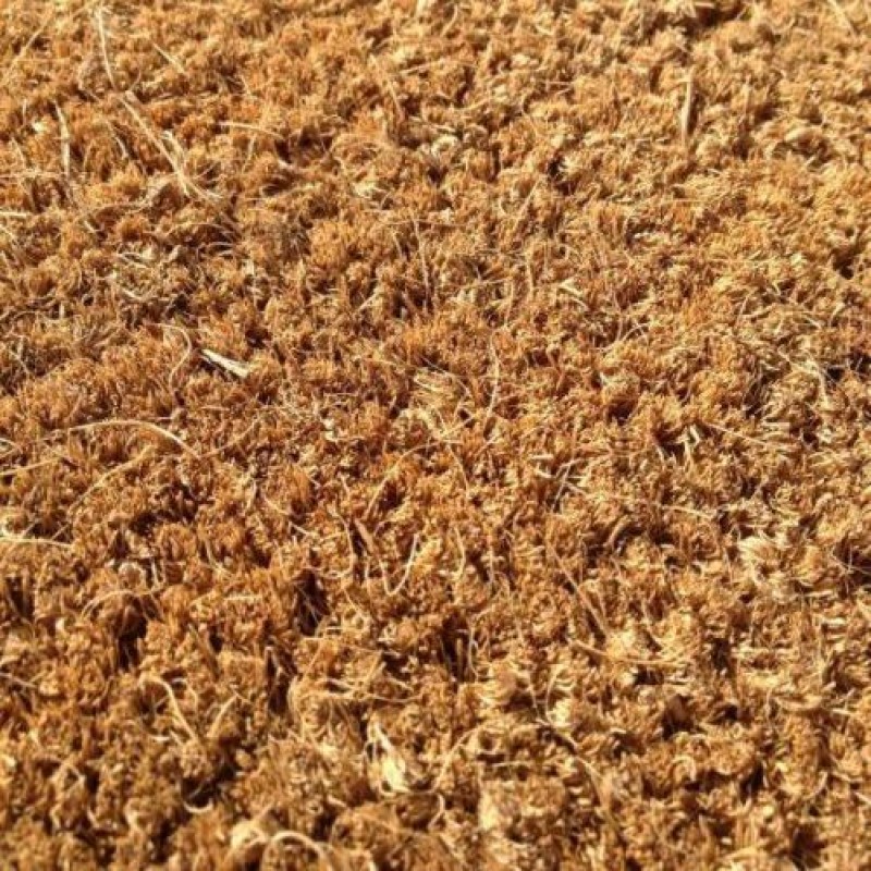 Coir Entrance Matting Natural 17mm Thick